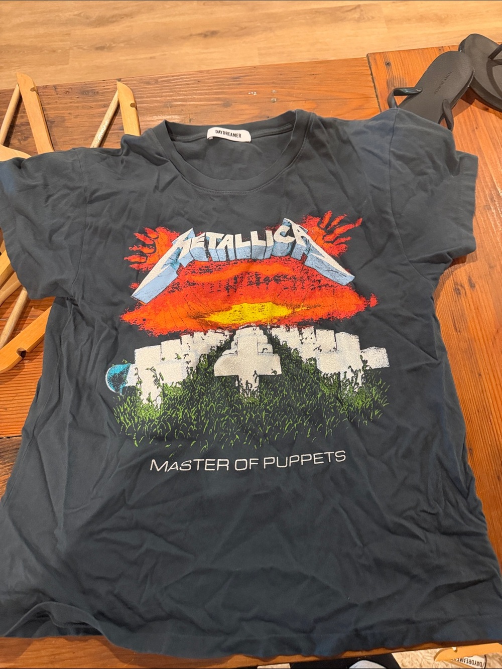 Metallica Master of Puppets Graphic Tee - Dark Blue